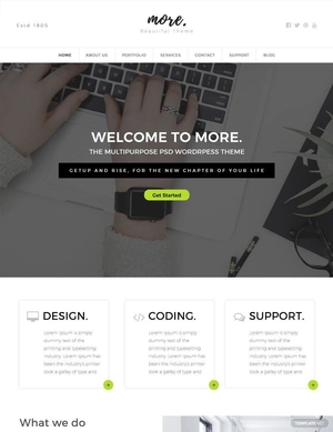 Multipurpose Website Template