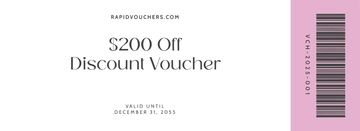 Free Discount Voucher Template to Edit Online
