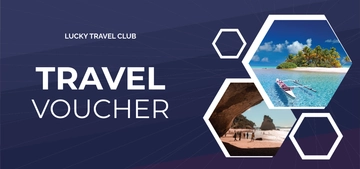Free Travel Voucher Template to Edit Online