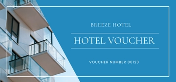 Free Hotel Voucher Template to Edit Online
