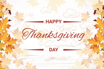 Free Printable Thanksgiving Postcard Template to Edit Online
