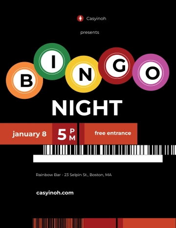 Free Bingo Flyer Template to Edit Online Free Bingo Flyer Template to Edit Online