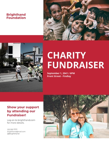 Charity Flyer Template - Edit Online & Download