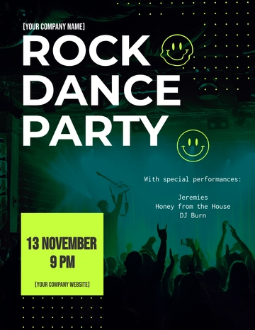 Free Club Flyer Template to Edit Online
