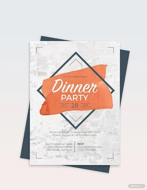 Rustic Party Invitation Template