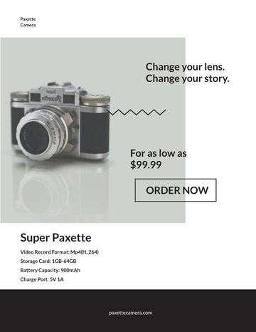 Free Product Flyer Template to Edit Online