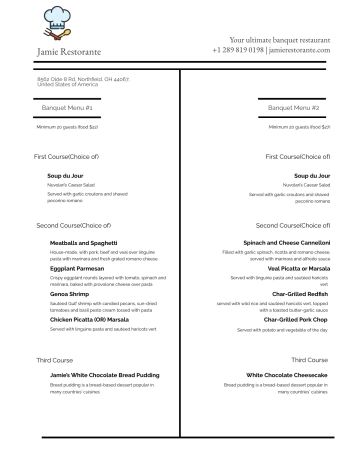 Free Chalkboard Banquet Menu Template to Edit Online Free Chalkboard Banquet Menu Template to Edit Online