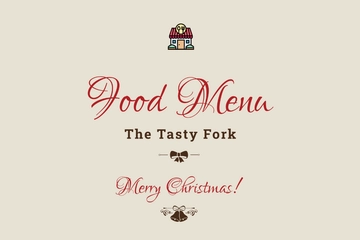 Free Vintage Christmas Thank You Card Template to Edit Online