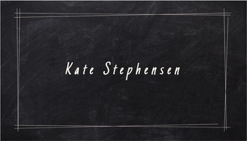 Free Chalkboard Teacher Business Card Template to Edit Online Free Chalkboard Teacher Business Card Template to Edit Online