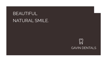 Free Dentist Business Card Template to Edit Online