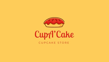 Free Cupcake Bakery Business Card Template to Edit Online