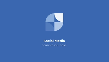 Free Simple Social Media Business Card Template to Edit Online