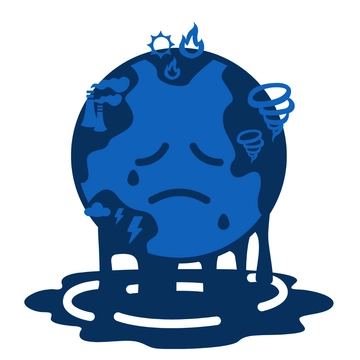 Free Climate Change Clipart Template to Edit Online