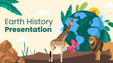 Free Earth History Presentation Template to Edit Online