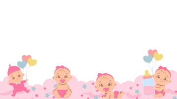 Free Baby Transparent Template Clipart to Edit Online