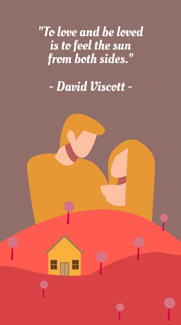 Free Colorful Love Quote Template to Edit Online