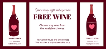 Free Love Voucher Template to Edit Online