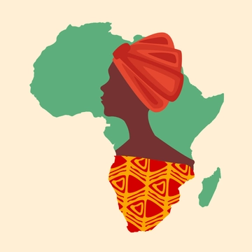 Free African Unity Day Clipart Template to Edit Online