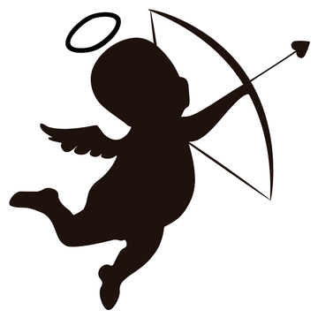 Free Love Silhouette Template to Edit Online