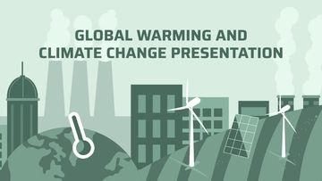 Free Global Warming And Climate Change Presentation Template to Edit Online