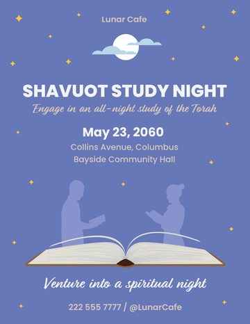 Free Shavuot Promotion Template to Edit Online