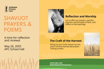 Free Shavuot Banner Template to Edit Online