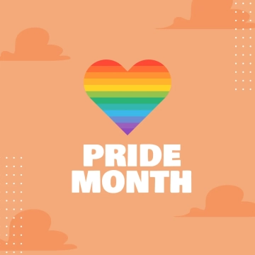 Free Pride Month Graphic Clipart Template to Edit Online
