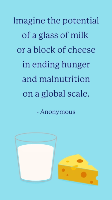 Free World Milk Day Quote Template to Edit Online