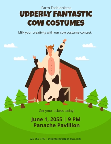 Free World Milk Day Flyer Template to Edit Online