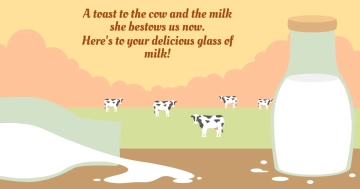 Free World Milk Day Facebook Post Template to Edit Online