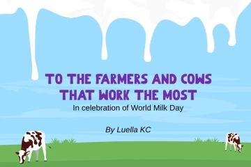 Free World Milk Day Blog Banner Template to Edit Online