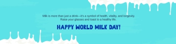 Free World Milk Day Twitch Banner Template to Edit Online