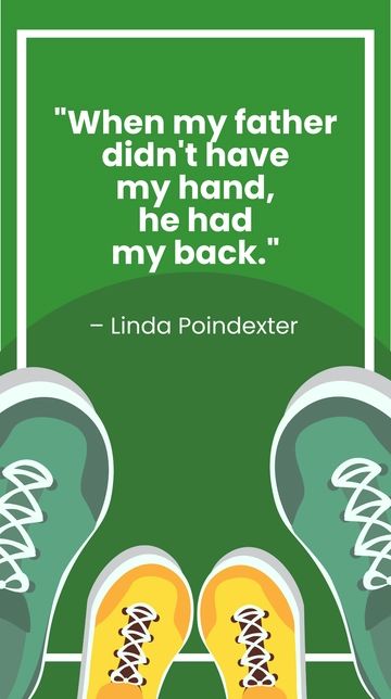 Free Father's Day Quote Template to Edit Online