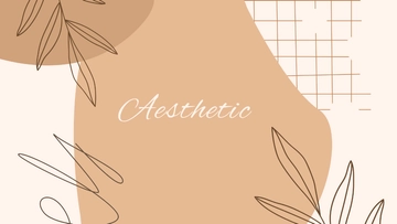 Free Aesthetic Background Presentation Template to Edit Online