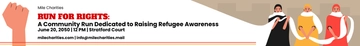 Free World Refugee Day Ad Banner Template to Edit Online