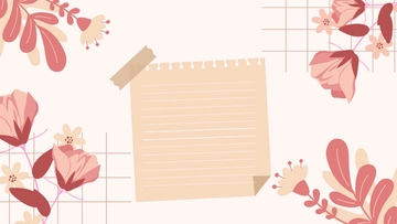 Free Floral Background Presentation Template to Edit Online