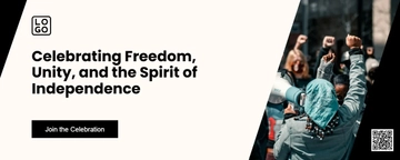 Free 4th of July Twitch Banner Template to Edit Online