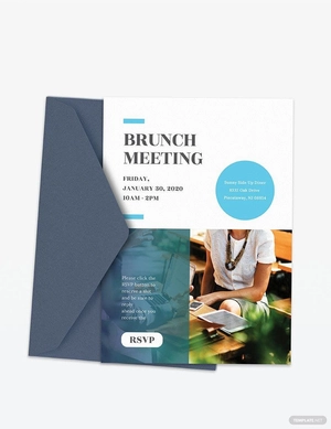 Business Email Invitation Template