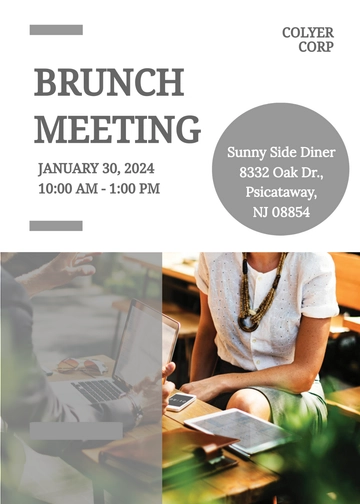 Free Business Email Invitation Template to Edit Online