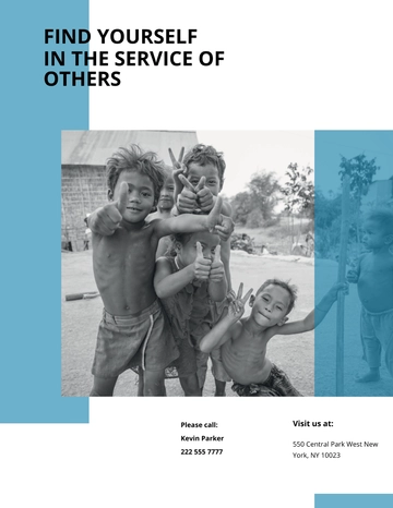 Free Non Profit Flyer Template to Edit Online