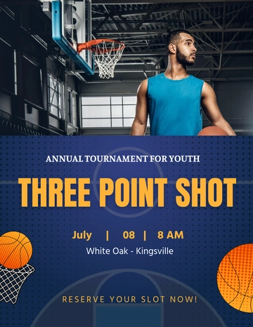 Free Sports Tournament Flyer Template to Edit Online