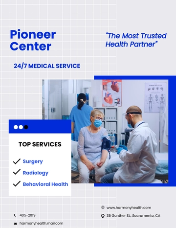 Free Medical Flyer Template to Edit Online