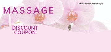 Free Massage Coupon Template to Edit Online