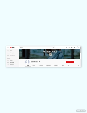 Fashion Mode YouTube Template