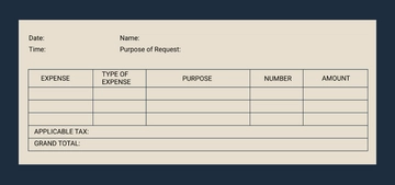 Free Daily Expense Voucher Template to Edit Online