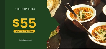 Free Meal Dinner Voucher Template to Edit Online