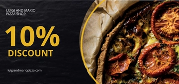 Free Pizza Shop Voucher Template to Edit Online