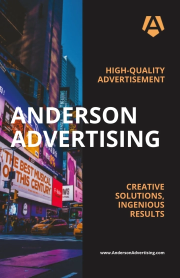Free Advertising Agency Poster Template to Edit Online