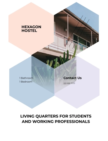 Free Hostel Flyer Template to Edit Online Free Hostel Flyer Template to Edit Online