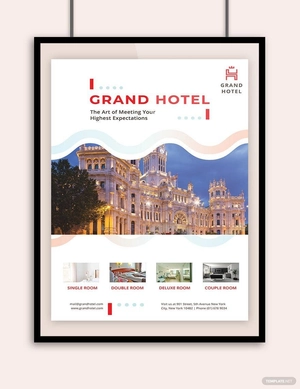 Grand Hotel Poster Template